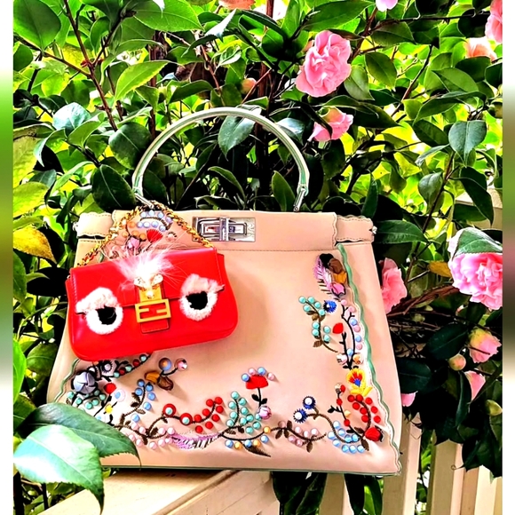 Fendi Handbags - Authebtic Fendi Peekaboo